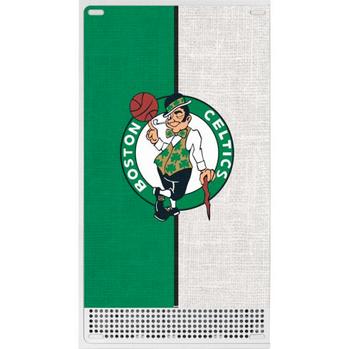 NBA Boston Celtics Canvas Xbox Series S Console Skin
